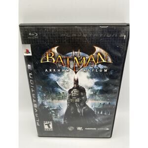 Batman: Arkham Asylum - PlayStation 3 - Tested and Ready!